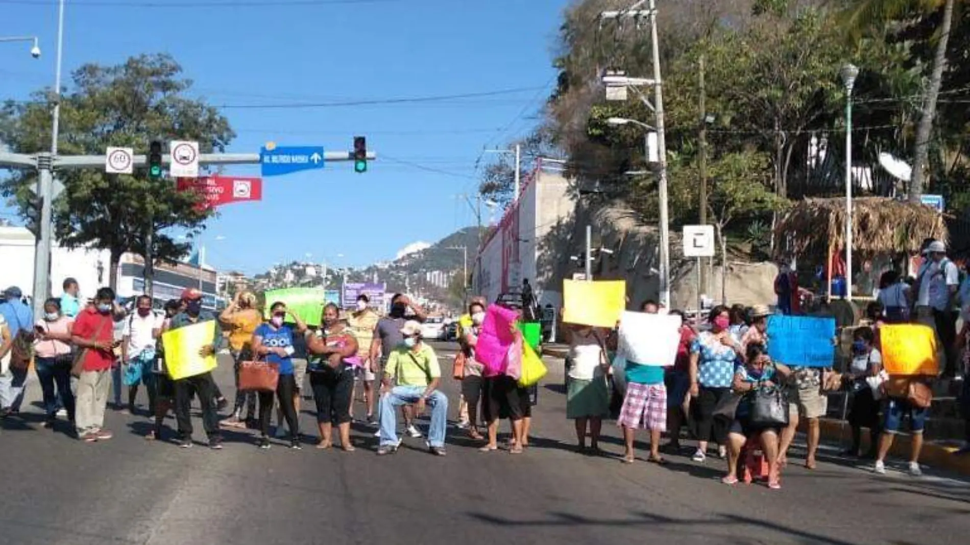 Acapulco bloqueo hemodialisis